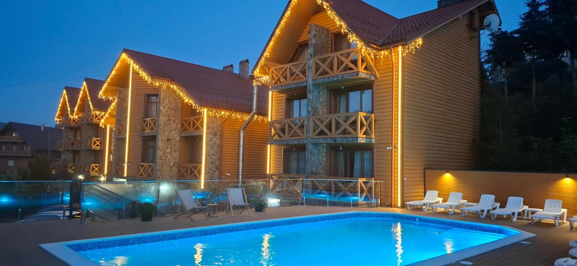 Karpatski Zori Hotel Bukovel Extérieur photo