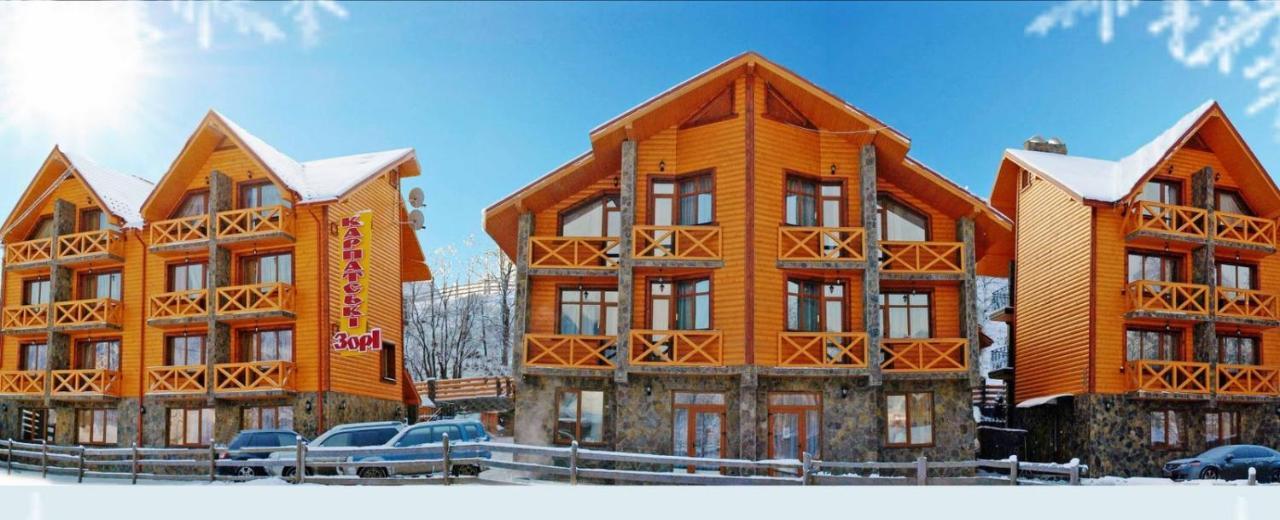 Karpatski Zori Hotel Bukovel Extérieur photo